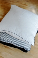 Pillow case, fine white linen