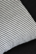 Pillow case, light stripes linen