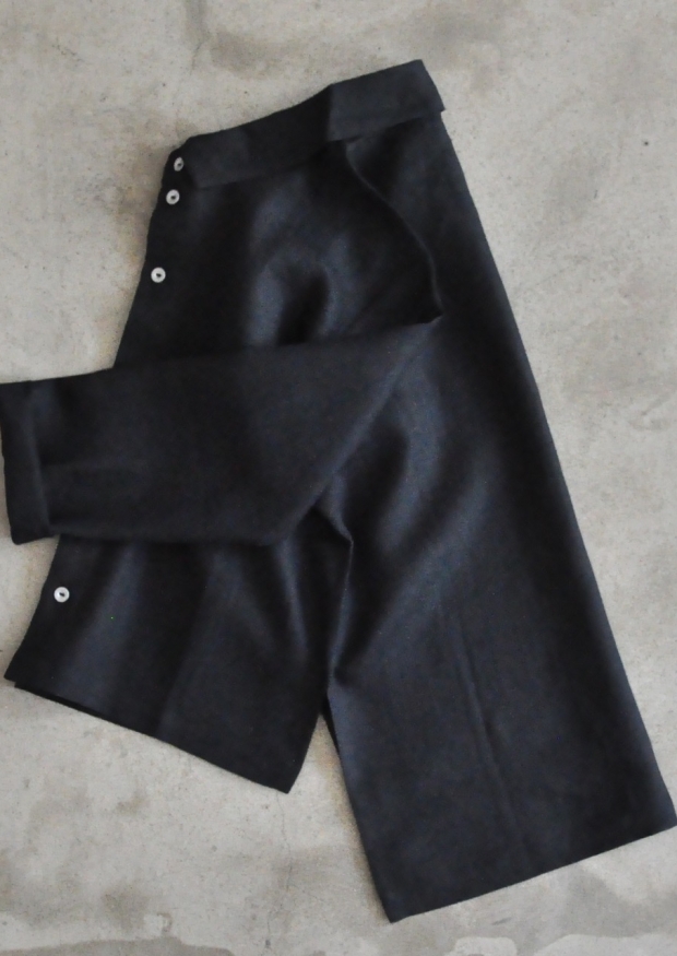 Mixt shirt, black linen