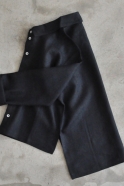 Mixt shirt, black linen