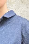 Robe-chemise, jean bleu