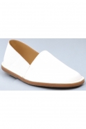 Slip on Maurice, white leather