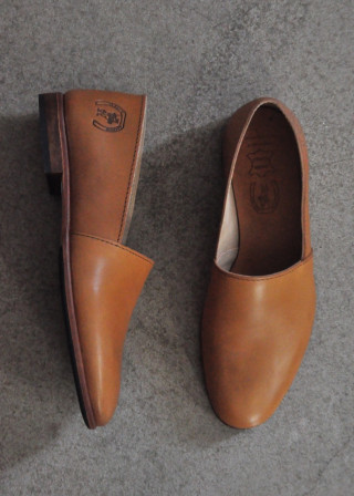 Slip on Maurice, white leather
