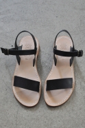 Sandals Cecile, black leather