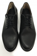 Derby shoes, black calf