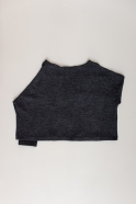 Winter 19 sweater, dark grey heavy jersey
