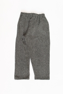 Classic trousers, herringbone wool drap