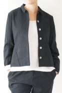 Tailor jacket, black denim