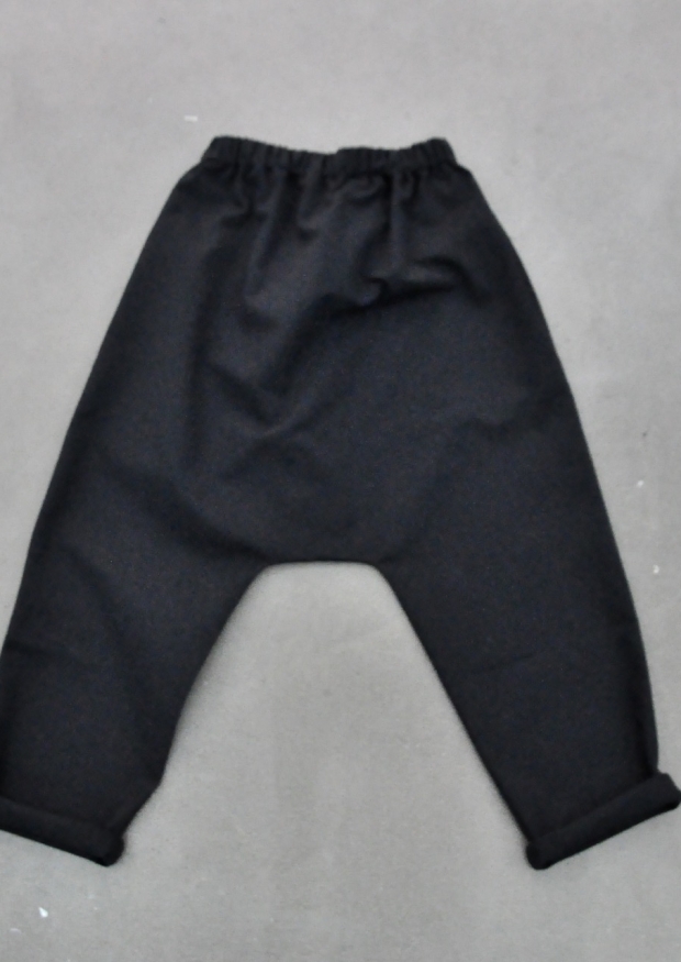 Pantalon sarouel, jean noir