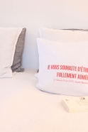 Pillow cases "L'amour Fou" red