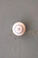 magnetic ball, blue circle