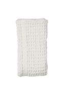Bif waffle bath towel, white cotton