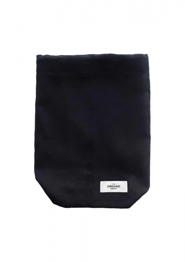 Food bag, black cotton