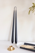 Taper candle, black