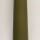 Taper candle, olive green