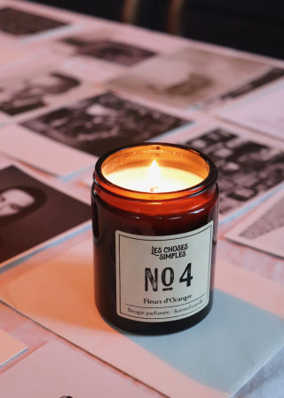 Scented candle "Orange blossoms" - LES CHOSES SIMPLES