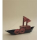 Wax paper boat - cargo boat