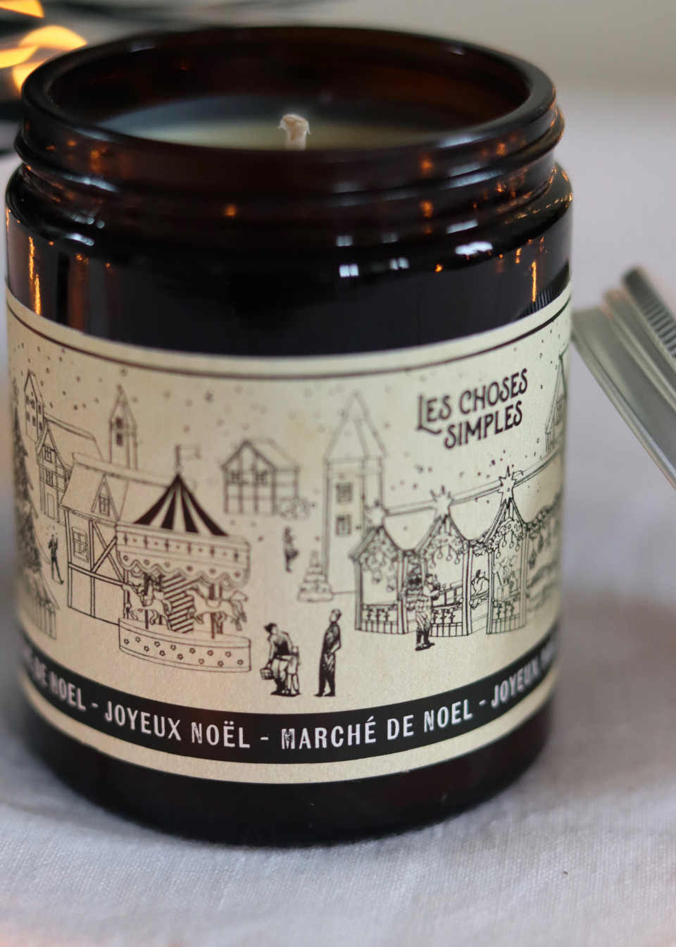Scented candle "Christmas market" - LES CHOSES SIMPLES