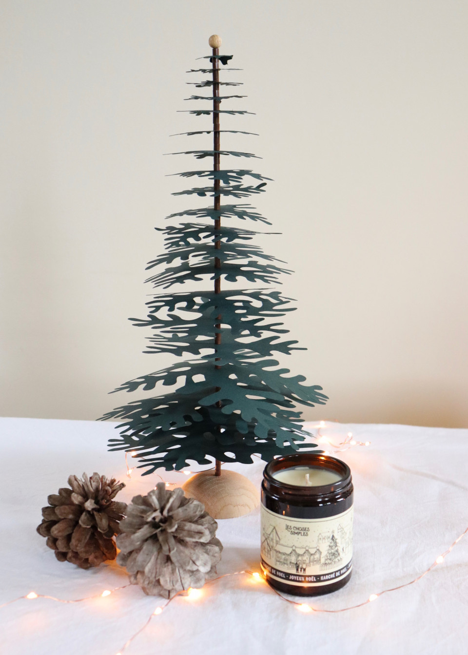 Bougie parfumée "Marché de Noel" - LES CHOSES SIMPLES