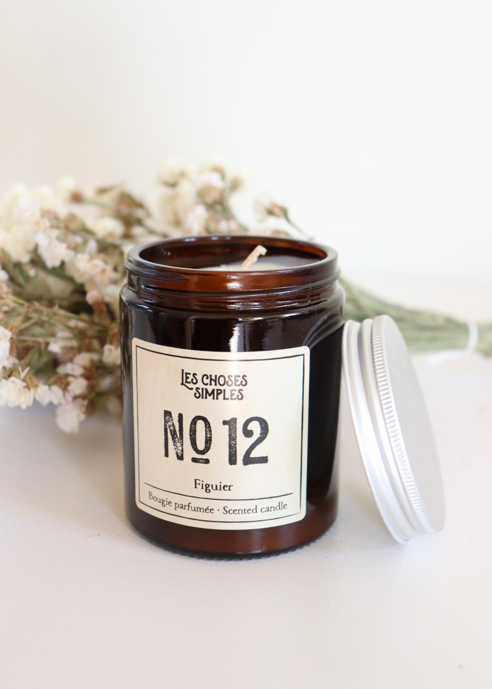 Scented candle "Fig" - LES CHOSES SIMPLES Scented candle "Fig" - LES CHOSES SIMPLES