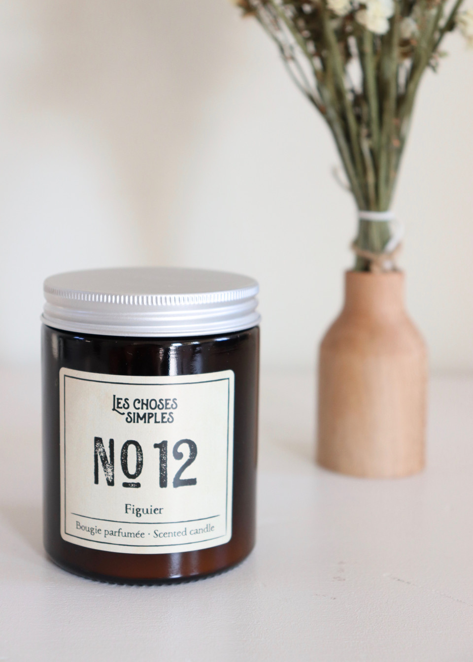 Scented candle "Fig" - LES CHOSES SIMPLES Scented candle "Fig" - LES CHOSES SIMPLES