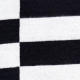 Striped XXL merino blanket