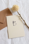 Card A6 + enveloppe Wedding