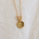 "Shell" necklace gold