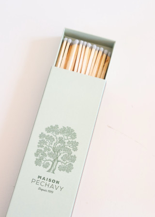 Long matchbox "Sage green"