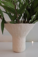 Vase-coupe blanc