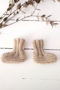 Chaussons n°1, beige
