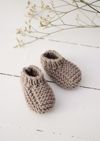 Chaussons n°2, beige