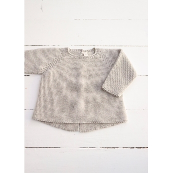 Ethan knit sweater, stone