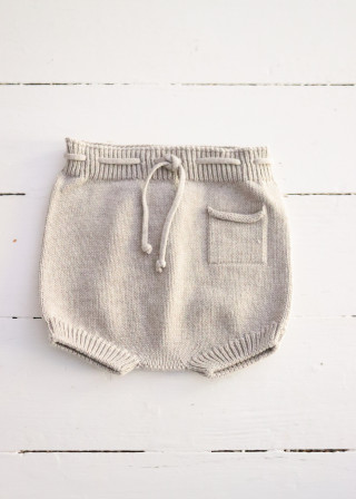 Khalo knit bloomer, stone