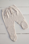 Liam trousers with feet, cream