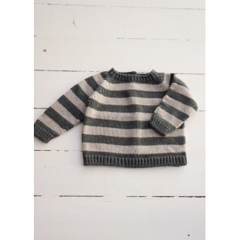 Thomas knit sweater, stripes