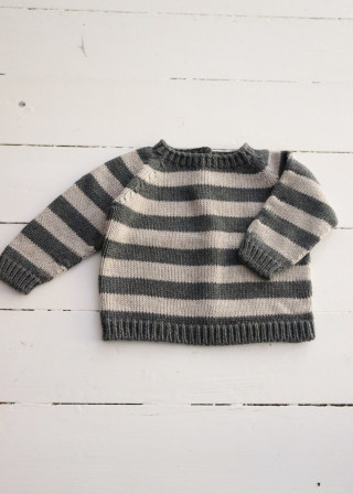 Thomas knit sweater, stripes