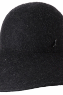 The Cloche"Naja Fay", anthracite wool