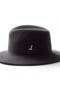 The Traveller hat, black wool