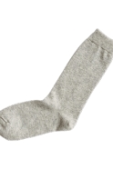 Cashmere wool socks, light grey