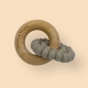 Teether ring Alfie, Taupe