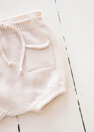 Khalo knit bloomer, creme