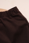 Trousers 03, Dark Brown cotton canvas