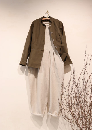 Jumpsuit 04, natural linen