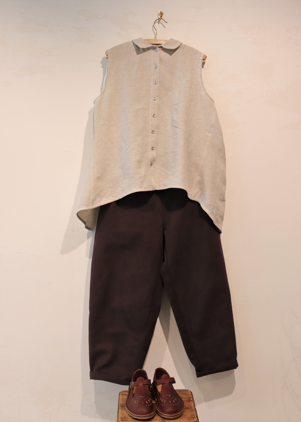 Chemise 07, lin beige Chemise 07, lin beige