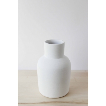 Vase "Aire" blanc