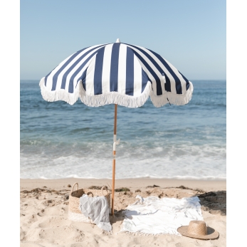 Parasol de plage Holiday, rayues larges