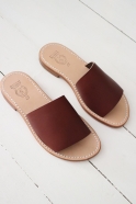 Sandals Tatane, brown  leather