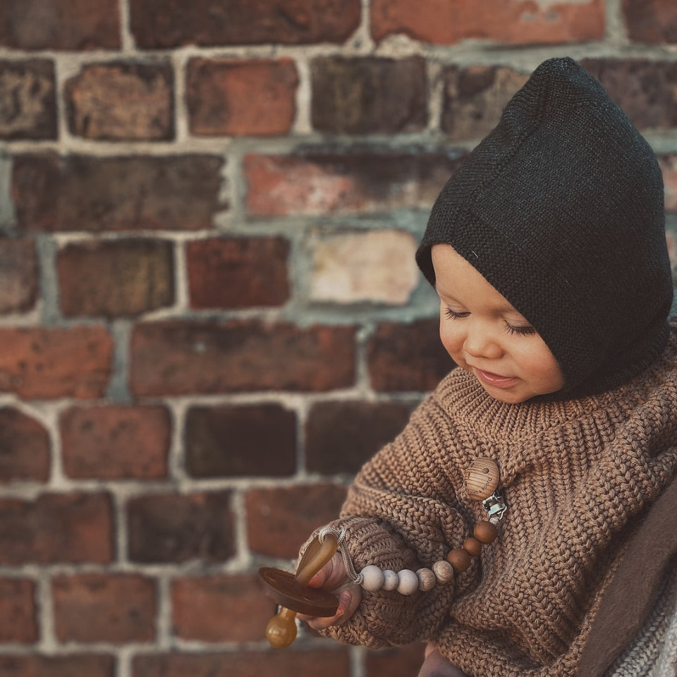 Pacifier clip Lou - Bicolor