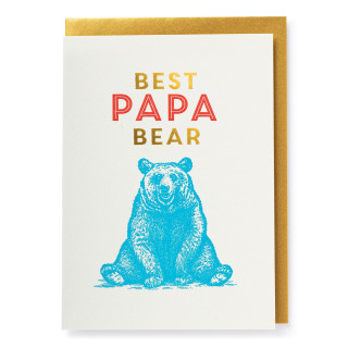 Card A6 + enveloppe "Best Mama Bear"